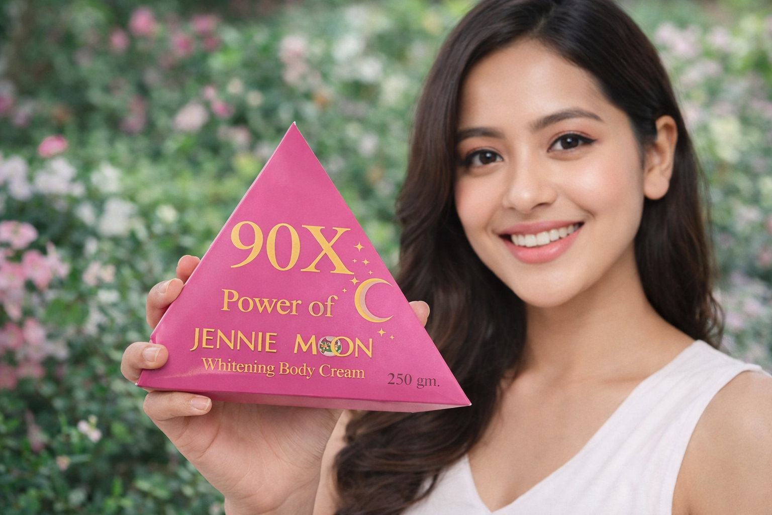 2 Pcs 90X Jennie Moon 𝐁𝐎𝐃𝐘 𝐖𝐇𝐈𝐓𝐄𝐍𝐈𝐍𝐆 𝐂𝐑𝐄𝐀𝐌