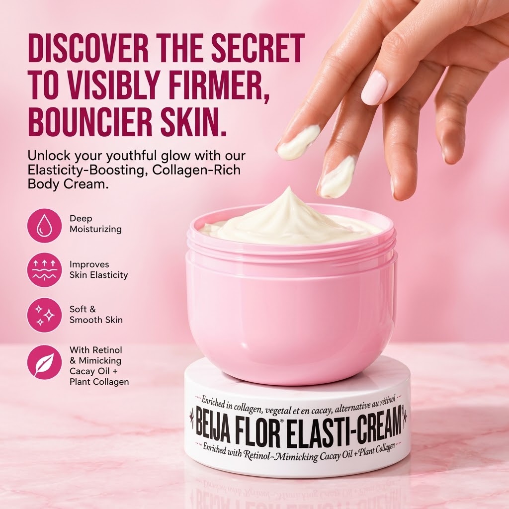 1 pcs Beija Flor Collagen Cream
